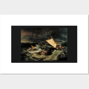 The Shipwreck - William Turner Posters and Art